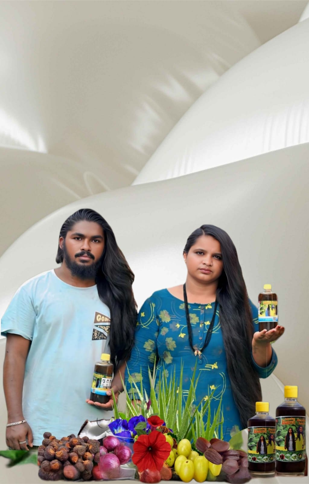SANVI ADIVASI NEELAMBARI HERBAL HAIR OIL ALL VARIANT